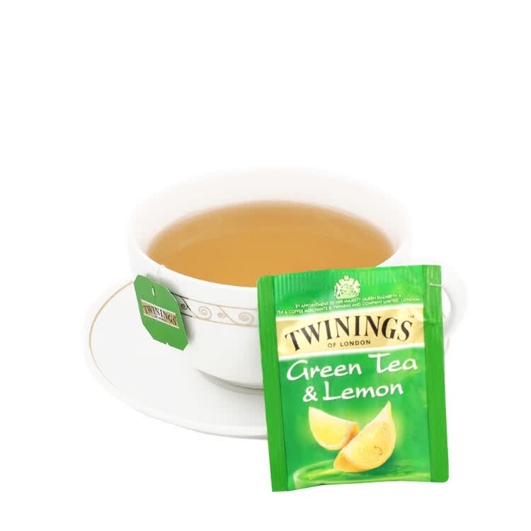 川宁柠檬绿茶波兰进口茶叶茶包25袋*1.6g泡茶办公室下午茶 菜管家商品