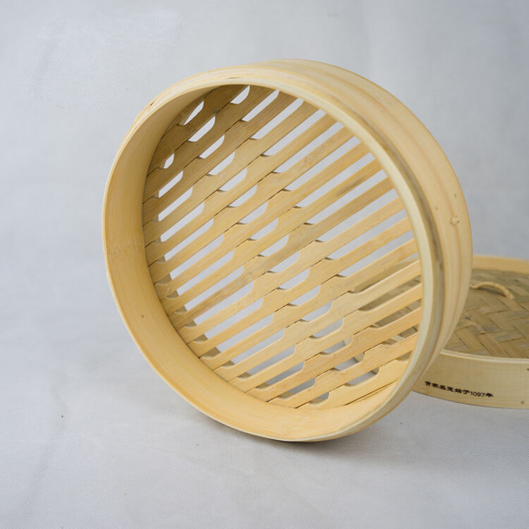 纳丽雅 竹制蒸笼商用家用笼屉盖子 24cm单个盖(通用)