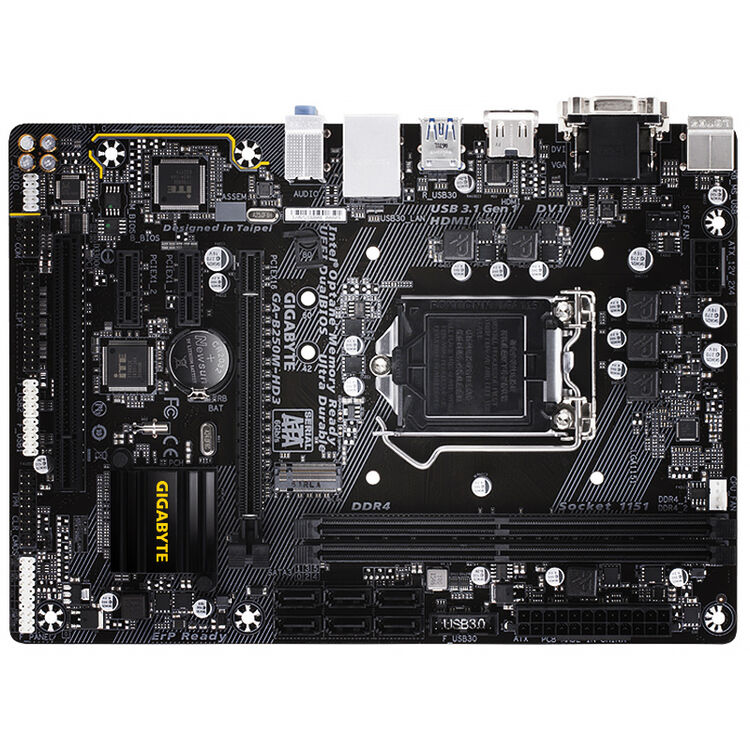 技嘉(gigabyte)b250m-hd3 主板 (intel b250/lga 1151)