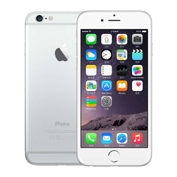 全球购 apple iphone6 4g智能手机 演示机苹果手机 银色 128g港版