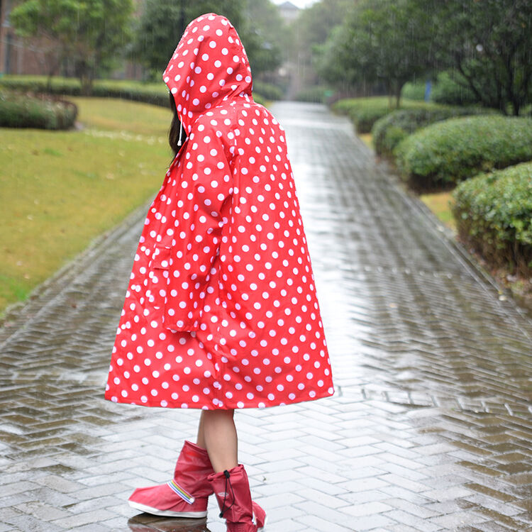 雨衣成人女款韩国时尚徒步雨披户外单人外套防水衣加大连身小清新