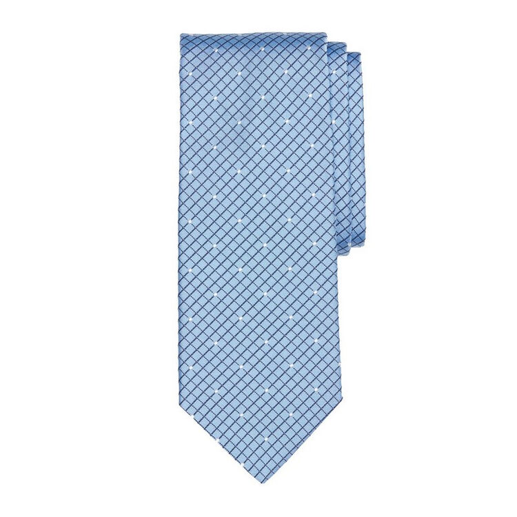 brooks brothers男士领带 真丝 格纹 波点 7311br0686