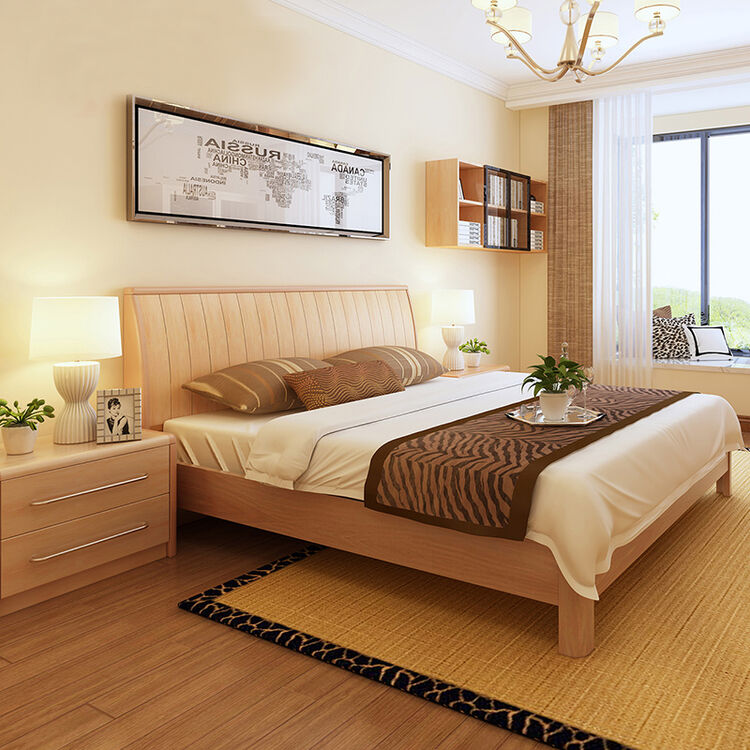 5米框架床 床垫*1 床头柜*1 y3a0102-150     