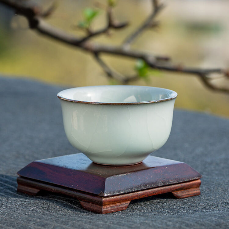 铁胎官窑功夫茶具主人杯景德镇手工陶瓷品茗杯名家匠心之作茶器茶杯可