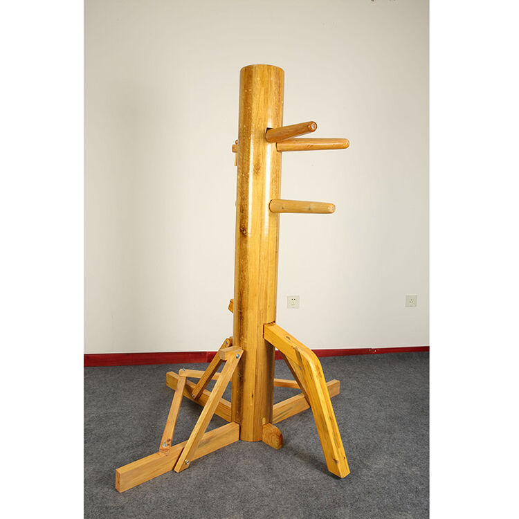 木人桩/三脚架式木人桩/立式木人桩 咏春拳/移动式木头桩 整木1.