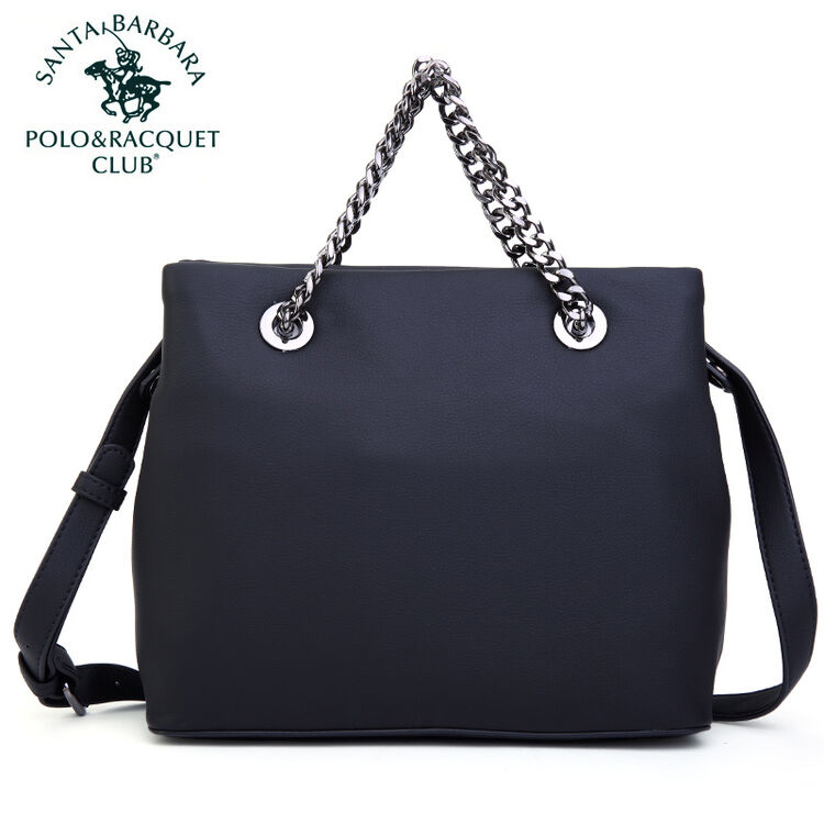 圣大保罗polo 气质名媛女包 单肩斜跨手提包 三色大包包 男朋友礼物