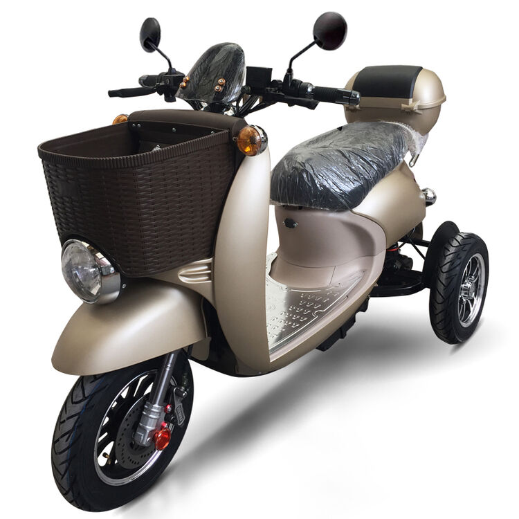 小龟王电动三轮车48v60v72v超威电池电动车电摩老年代步车接送休闲车