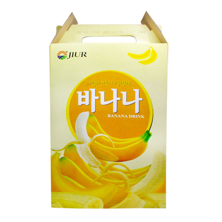 九日加糖香蕉汁进口果味饮料 175ml*15瓶礼盒装