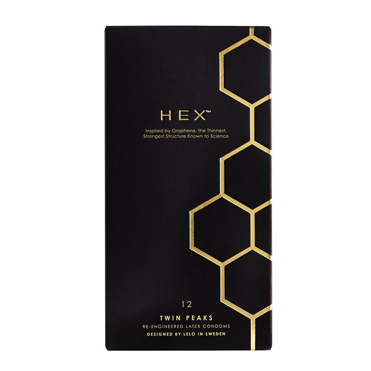 hex 黑科技进口避孕套 透强韧 无色无味 清爽润滑不油腻 计生用品安全