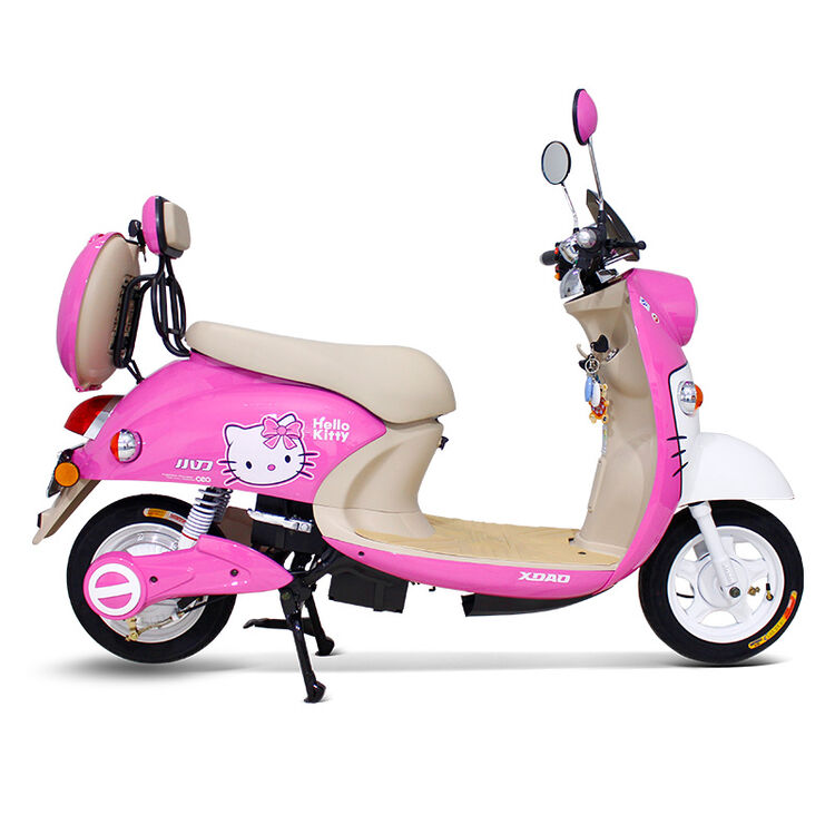 小刀电动车 小龟王电摩电动自行车 全新女士双人电瓶踏板助力车 coco