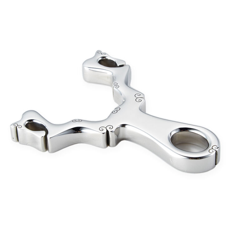 图马克316百不锈钢及合金 成人弹弓 专业户外娱乐玩具弹弓 骨头王