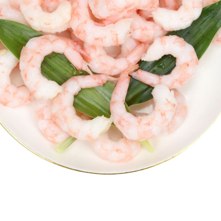 禧美 熟冻北极甜虾仁200g/袋 80-100只 (MSC认证) 生鲜 海鲜水产  光明服务菜管家商品 