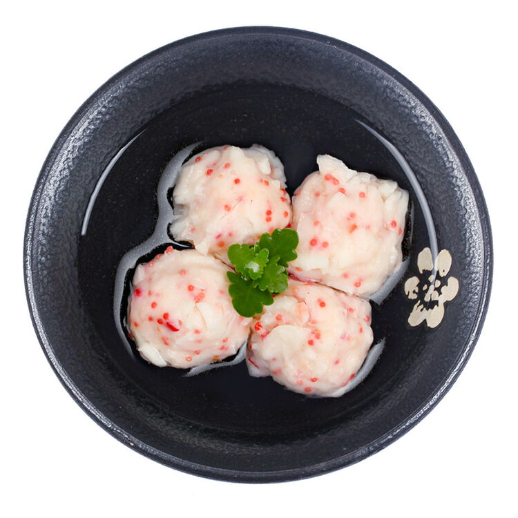 鲜逢 冷冻龙虾味球 225g 12粒 火锅食材丸子 烧烤食材 鱼丸周边