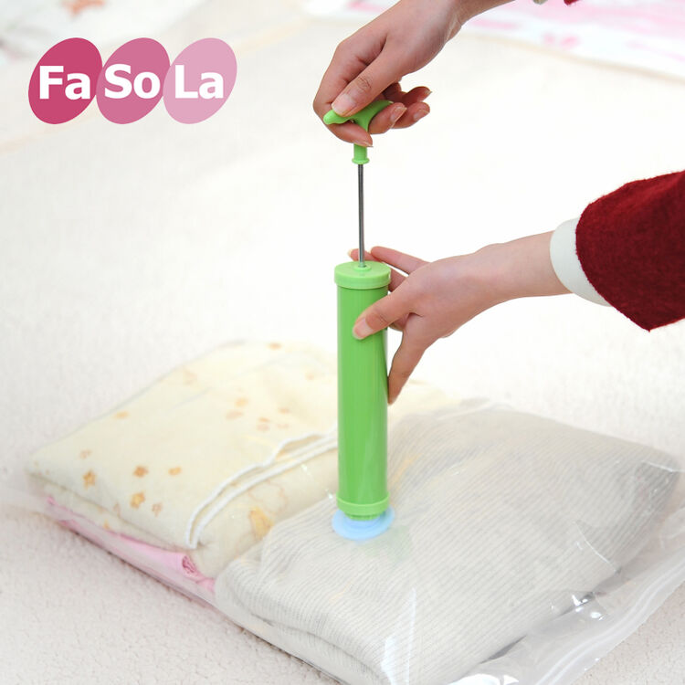 真空压缩袋单管抽气筒 收纳袋专用手动抽气泵通用 吸气 绿色