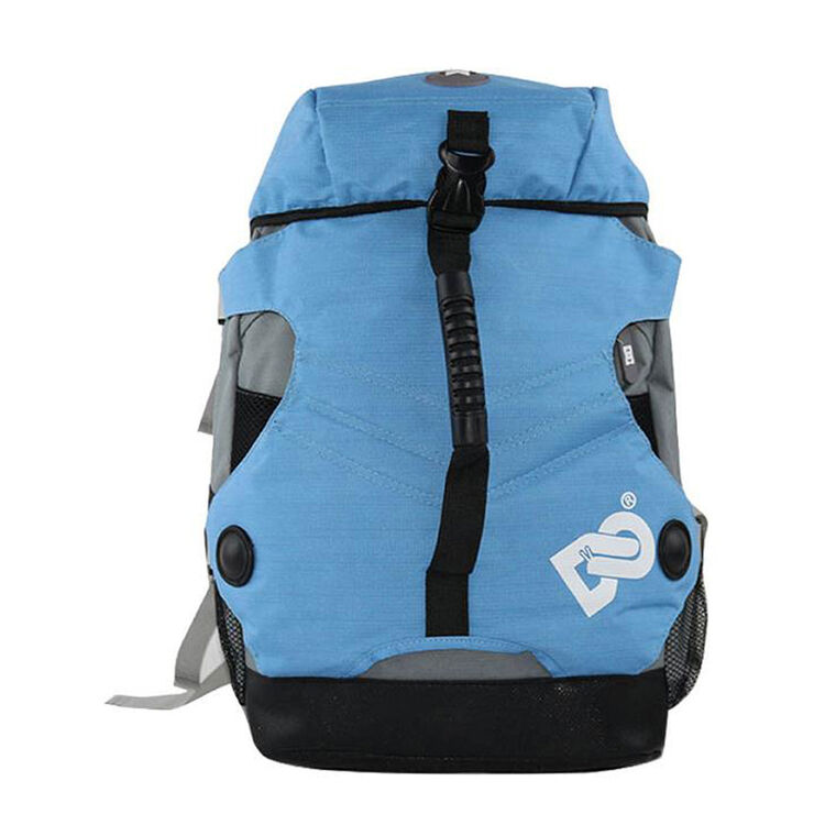 dc轮滑包成人溜冰鞋包轮滑鞋双肩背包独轮车包袋子 中包蓝色 均码