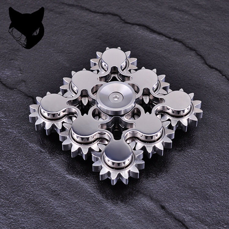 指尖陀螺 喵家众筹9齿联动3齿联动大魔王级别指尖陀螺指尖螺旋减压