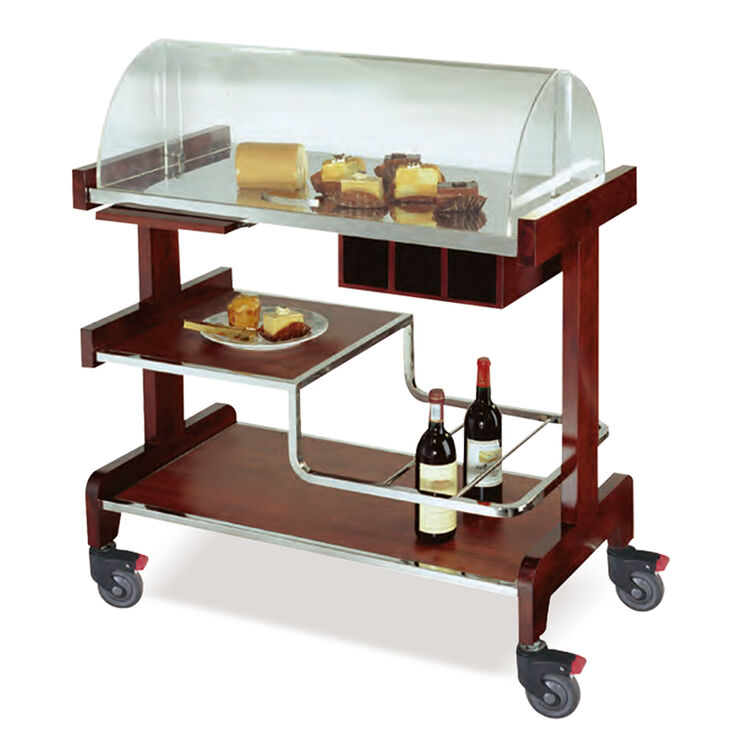 南 方新品c-27 糕点车送餐车 酒店宾馆酒水服务车点心车4s店茶水饮料