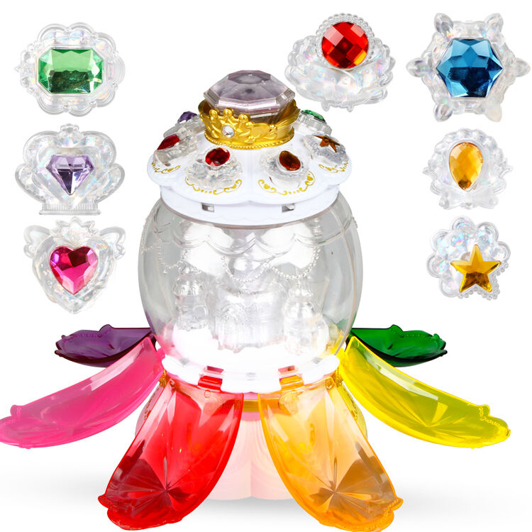 巴啦啦小魔仙之飞越彩灵堡 巴拉拉小魔仙周边玩具 能量彩石宝盒581514