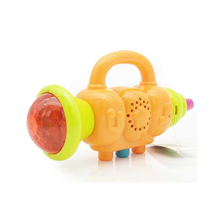 kids home toys 21950宝宝儿童小玩具乐器小螺号吹奏小喇叭玩具 桔色