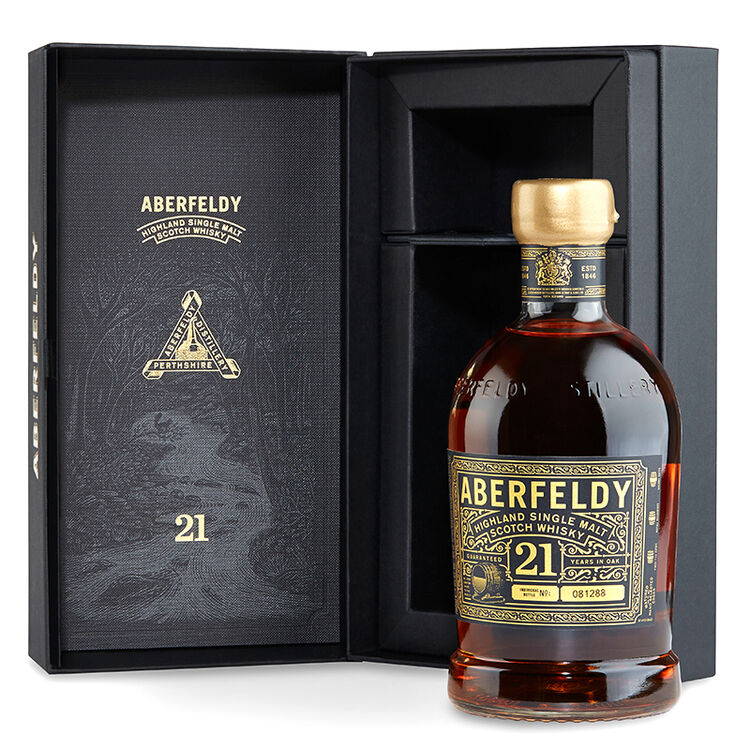 艾柏迪aberfeldy21年苏格兰东高地单一麦芽威士忌700ml