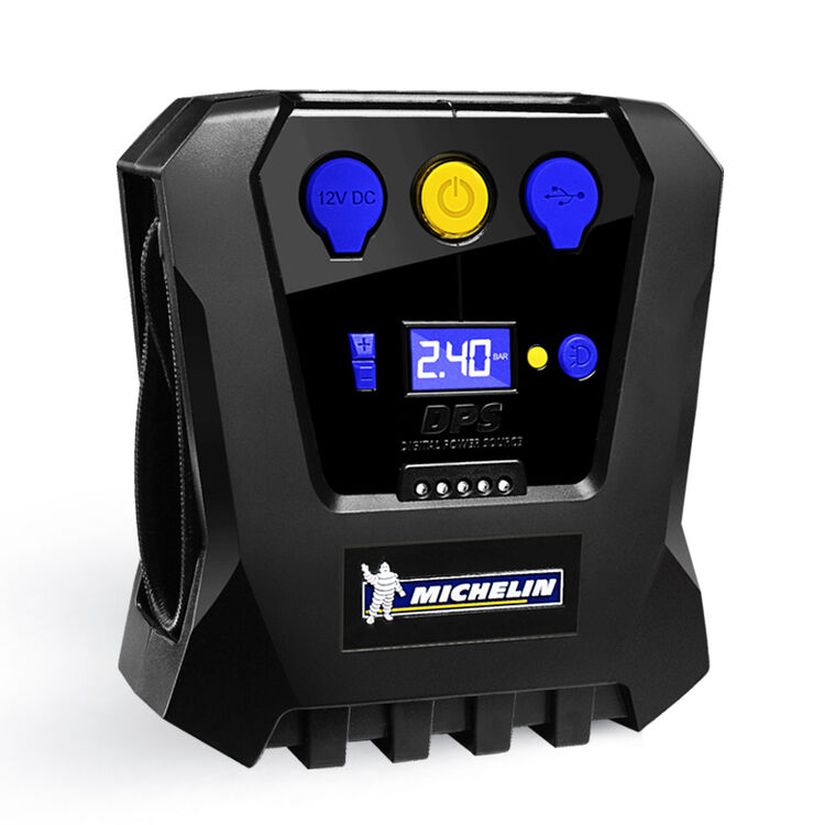 米其林车载充气泵12v便携式汽车用轮胎打气筒 数显胎压电动打气泵