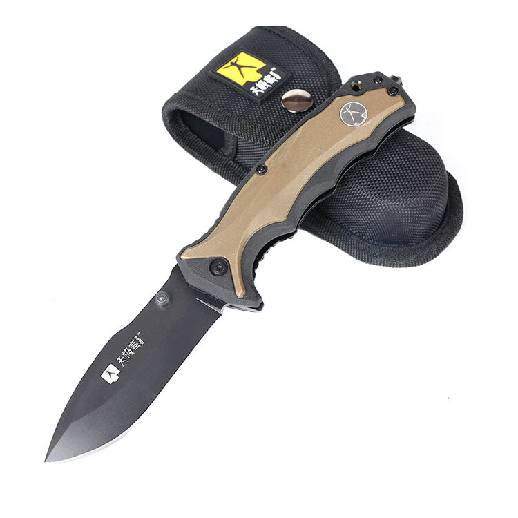 天极客虎鲨刀户外刀折叠刀军迷用品防身防狼武器野外求生装备刀具