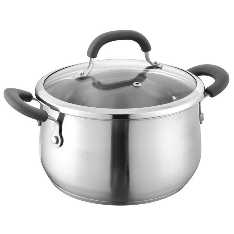 爱仕达20cm黛丽舍不锈钢汤锅gl1720b两种锅把颜色随机发货