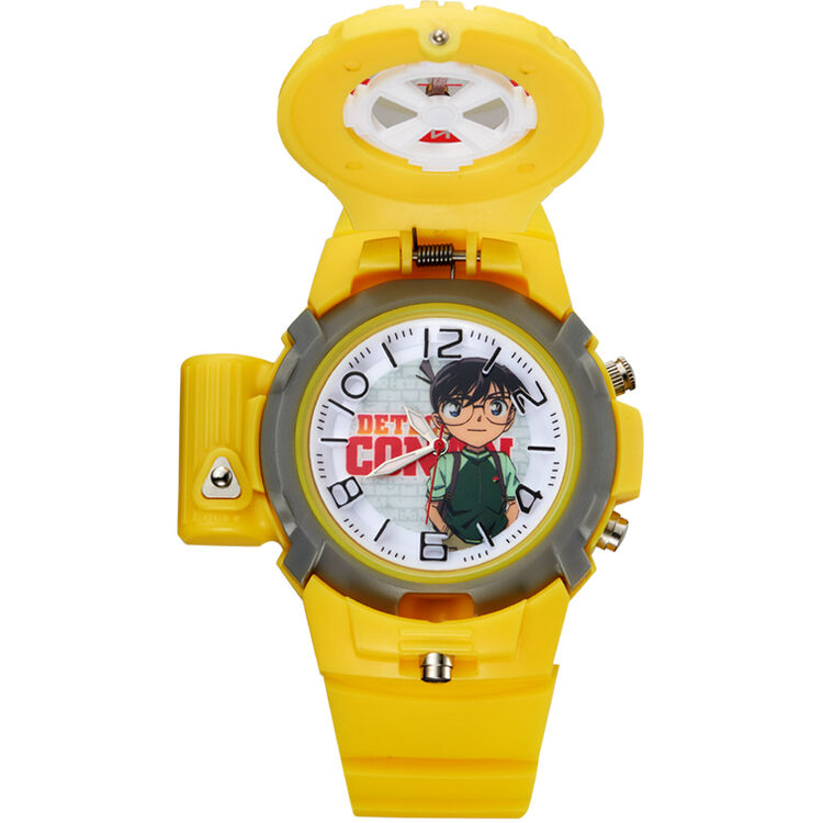 正版名侦探柯南手表 官方授权柯南周边 黄色
