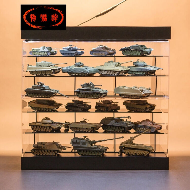 4d方块拼装二战模型军事拼装模型1:72虎式模型德系苏系 浅紫色