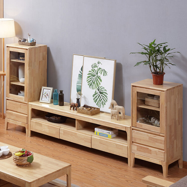 景秀华庭实木酒柜欧式客厅小型隔断玄关高低厅柜组合 高厅柜 高厅柜