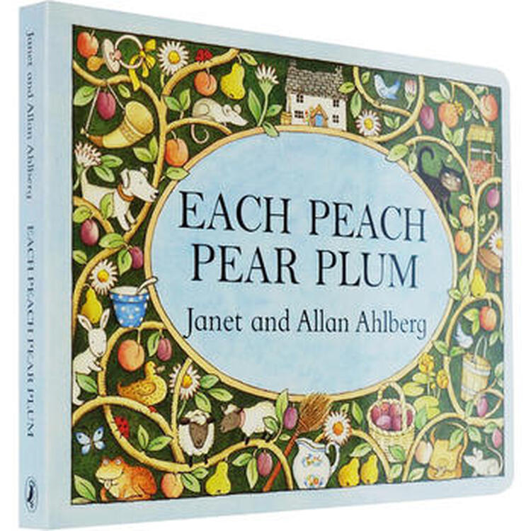英文原版 Each Peach Pear Plum 纸板书 廖彩杏书单 优美韵文 幽默有趣送音频【图片 价格 品牌 评论】京东