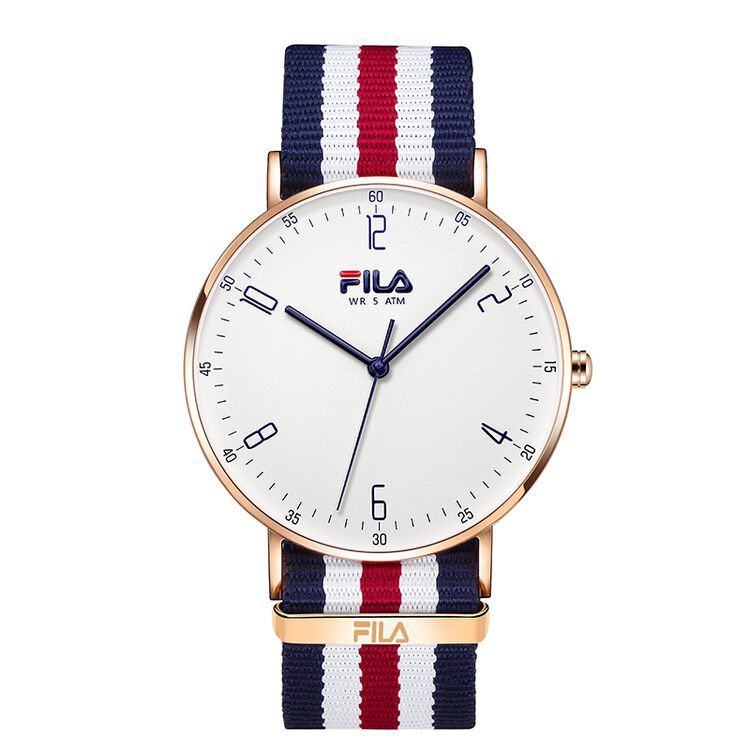 斐乐(fila)男表时尚石英休闲情侣腕表flm38-633-001