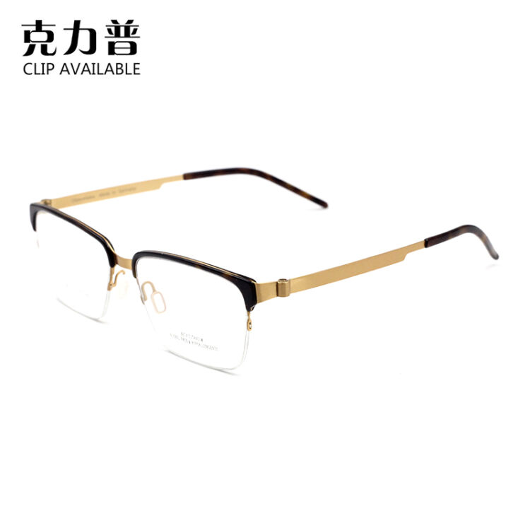 克力普β钛眼镜框 近视眼镜 光学配镜男女同款9009 col02