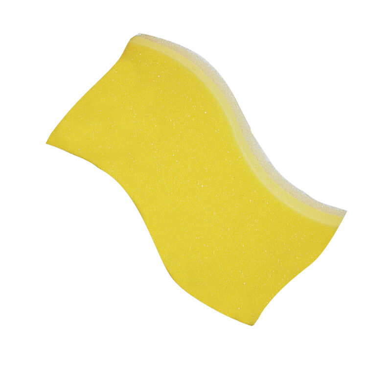 舜威 汽车用品大号车用吸水泡沫蜂窝擦车洗车海绵清洗去污用品 s型