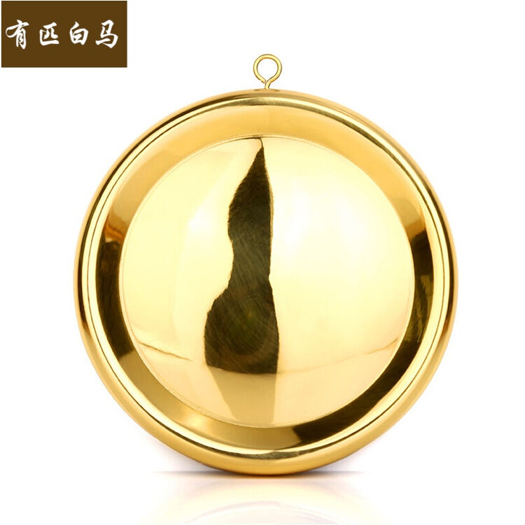 铜八卦镜凹镜凸镜 5寸铜镜风水镜工艺摆设 凹镜