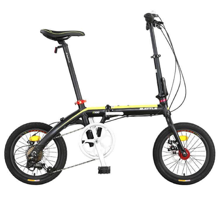 邦德富士达 富士达 折叠自行车16寸禧玛诺7级变速成人男女士休闲小