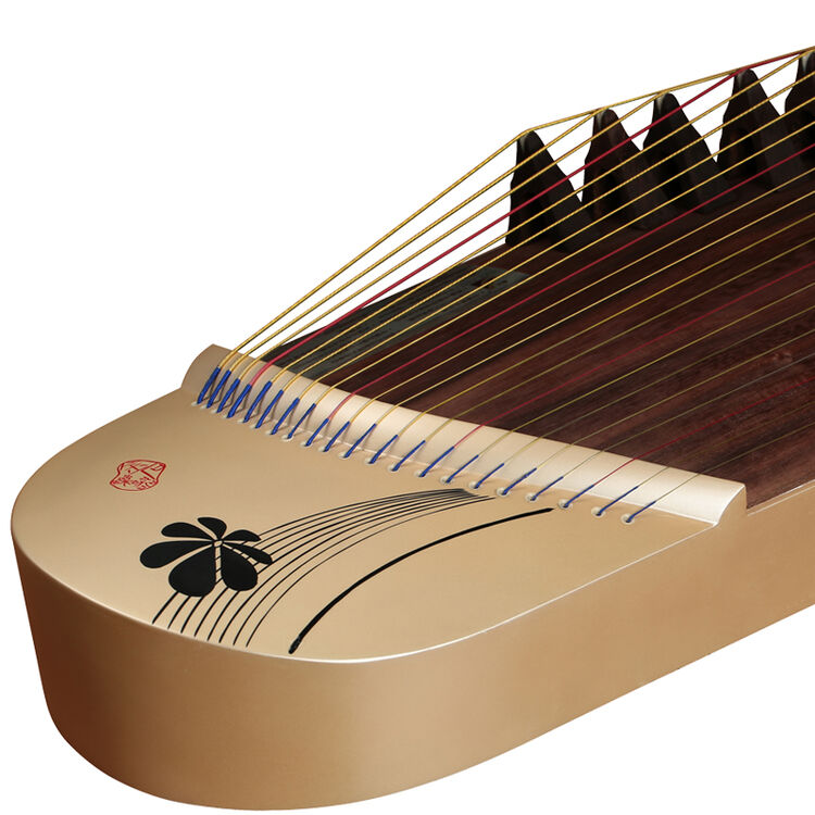 朗韵古筝【倾城之恋】 手工雕刻制作 演奏古筝琴名族乐器 倾城之恋 赠