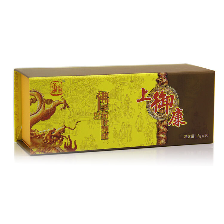 上御康佛手荷叶颗粒固体饮料 含枸杞子山楂淡竹叶 30袋/盒