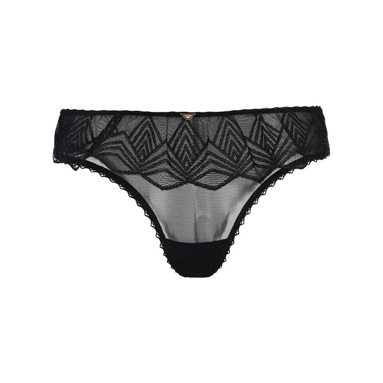 ea阿玛尼女士 内裤 混纺 薄纱 单色7417yx12464