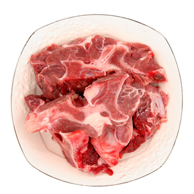 伊赛 （中国绿色产品）国产牛脊骨肉段牛蝎子 700g/袋 火锅食材 冷冻  光明服务菜管家商品 