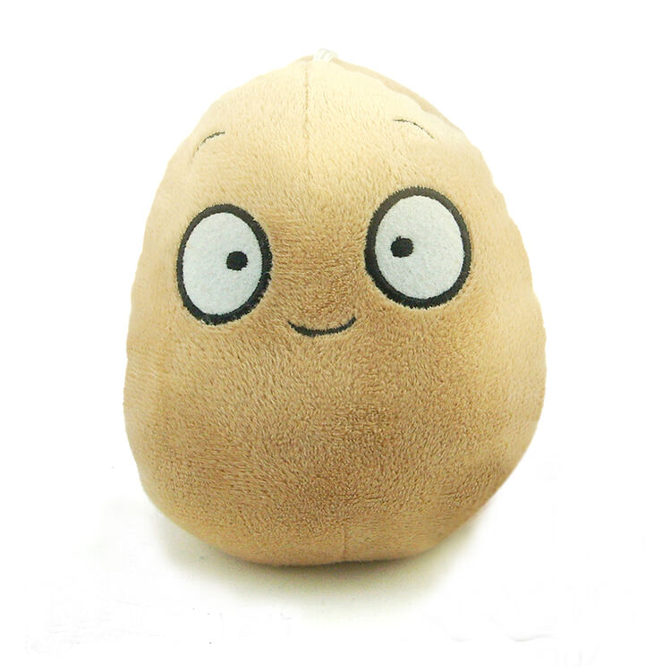 功夫未来黑暗 毛绒公仔玩具 竹笋柚子火葫芦儿童玩具 坚果 19cm