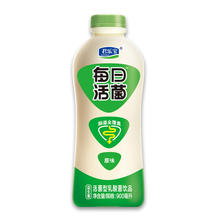 君乐宝 每日活菌 活菌型乳酸菌饮品 原味 900ml (两件起售)