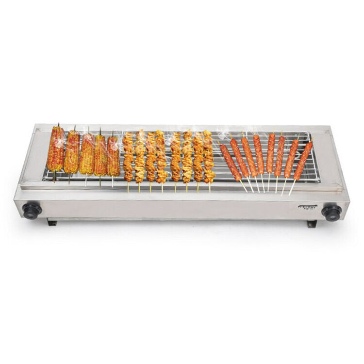 商用电热烧烤架烤玉米羊肉串机居家开店烧烤炉
