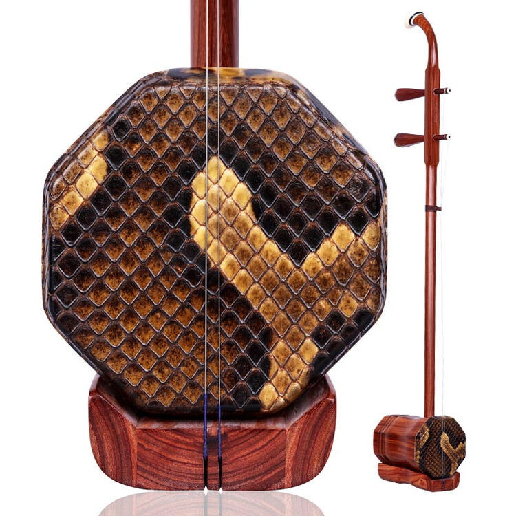 苏州款卜广国红檀中胡名族乐器专业考级独奏演奏成人