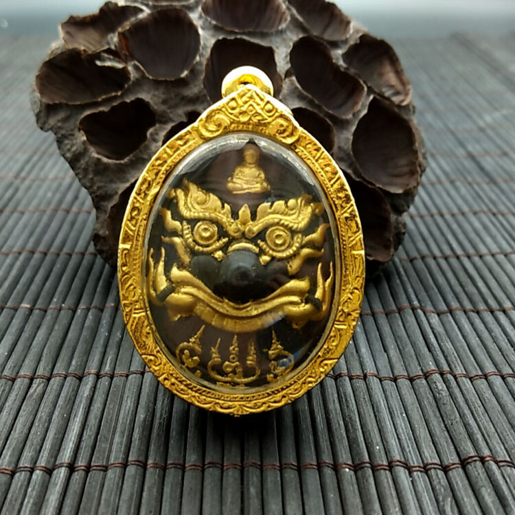 爱玛裕 泰国佛牌 龙婆年 佛历2556 拉胡天神 拉胡