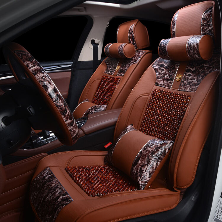 香车纺木珠汽车坐垫a6l奥迪q5q7奔驰gla220 gle320捷豹f-pace xjl