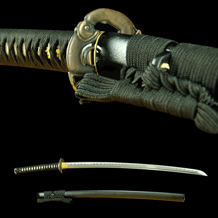 龙泉章氏刀剑 东洋刀长刀宝刀未开刃摆件 日本刀剑收藏送礼工艺品