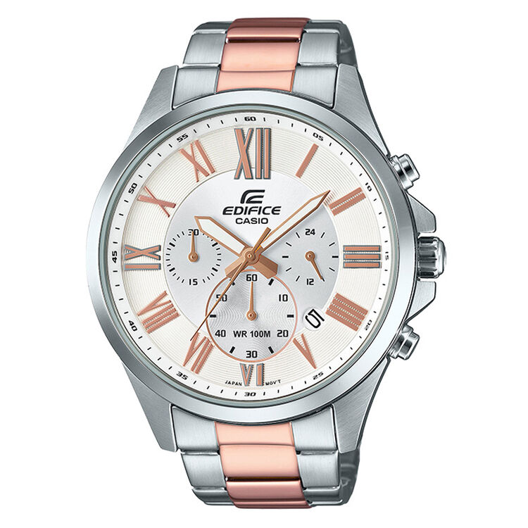 卡西欧(casio)手表 edifice 防水商务男表石英表 efv-500sg-7a