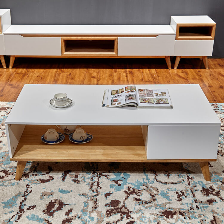 芝兰家具公寓大中小客厅茶几桌北欧客厅家具茶几电视柜组合套装送货