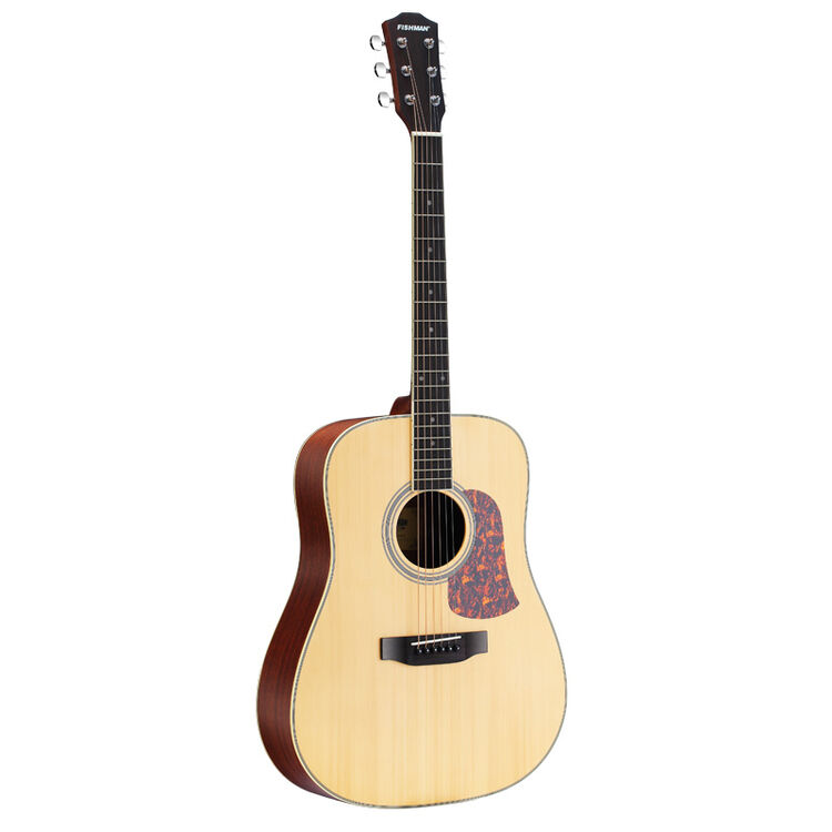 fishman渔夫41寸单板民谣吉他初学者木吉它乐器 fx-430dm 41寸圆角